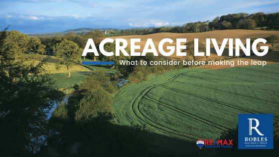 Things to consider when buying an acreage